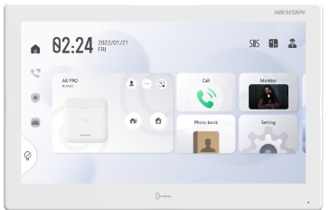 תחנה פנימית — DS-KH9510-WTE1(B)