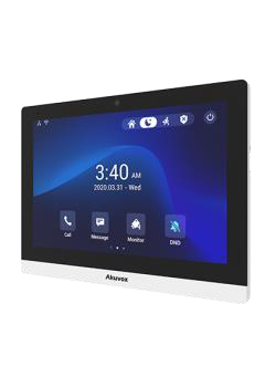 מסך אינטרקום IP/SIP בגודל 10 אינץ׳ עם Android 9; גרסת Wi-Fi כוללת מצלמה. — T 319/T319 CAM