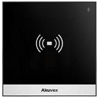 קורא קרבה 125kHz/13.56MHz עם פתיחה ב־Bluetooth, יכול לשמש כבקר לדלת אחת. — MEGA 03