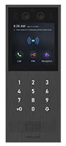 פנל IP מנירוסטה עם מסך מגע Android, דפדוף שמות וזיהוי פנים. — MEGA CITY 40 A