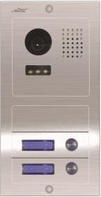 פנל KTV מודולרי עם שני לחצנים ומצלמה. — VEGA 202 KTV / C