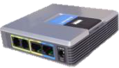 מתאם FXO לחיבור קו חוץ אנלוגי לקו IP. — FX0